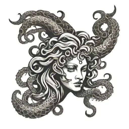 Evil Medusa Head