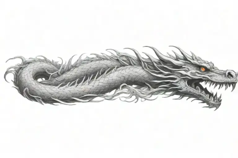 Long Serpentine Dragon
