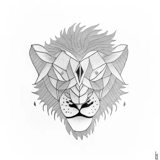 Woman Hugging A Lion