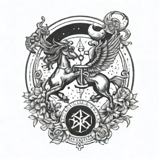 Sagittarius Gemini Aries Zodiac Sign