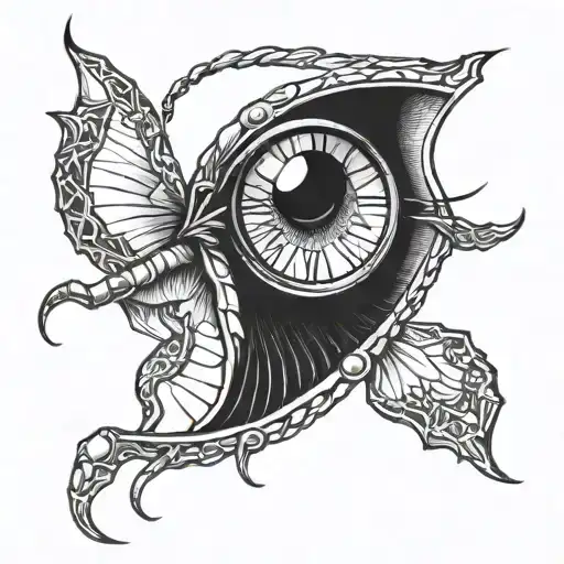 Scorpio Eye Clock