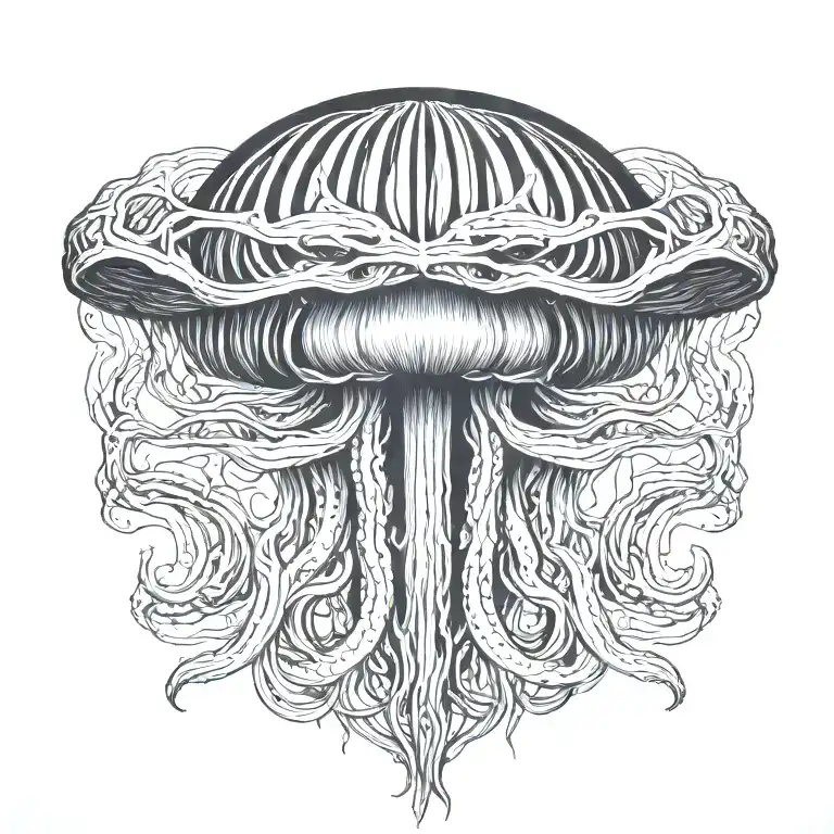 A Jellyfish Head