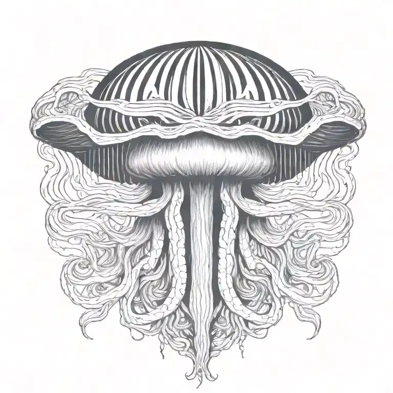 A Jellyfish Head