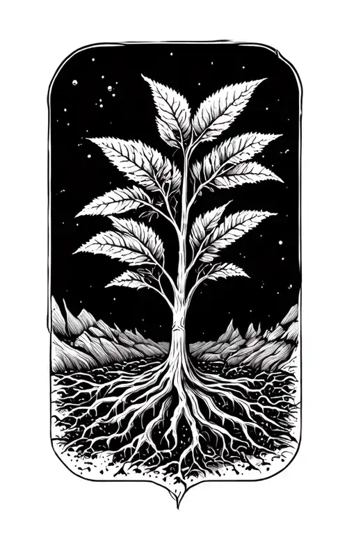 Growth In Desolate Soil