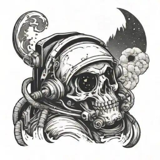 Astronaut Skull