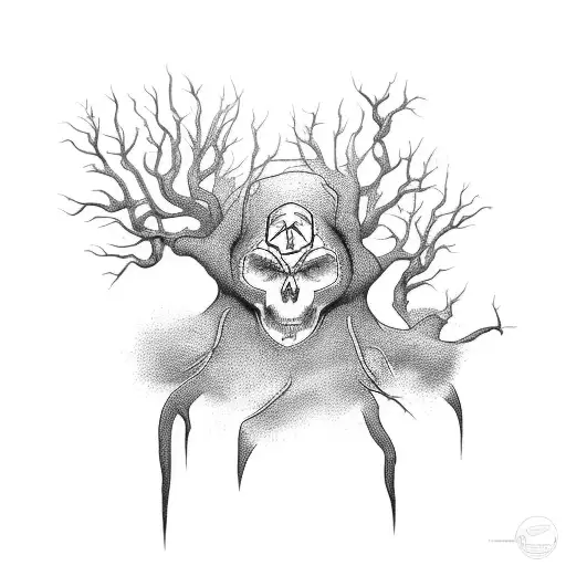 Tree Root Human Network Connection