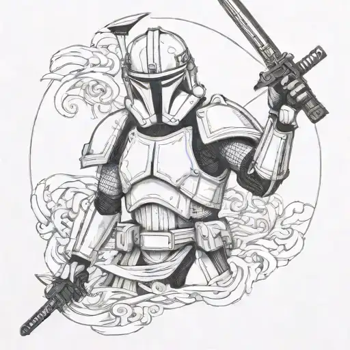 Clone Trooper Samurai