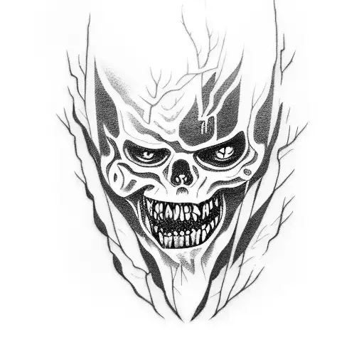 Zombies And Evil Creatures In A Forest