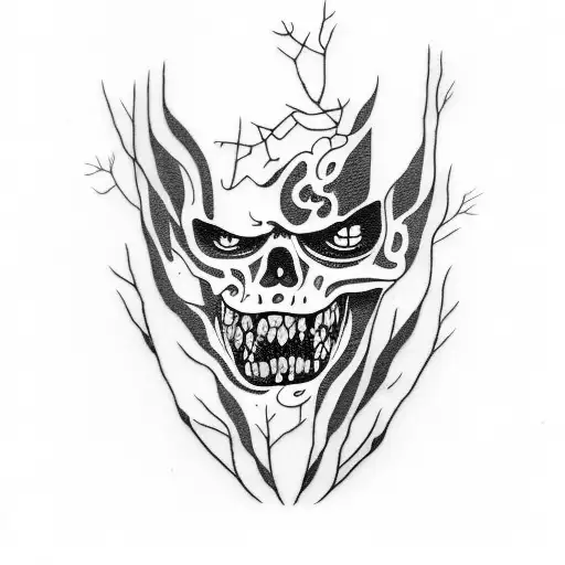 Zombies And Evil Creatures In A Forest