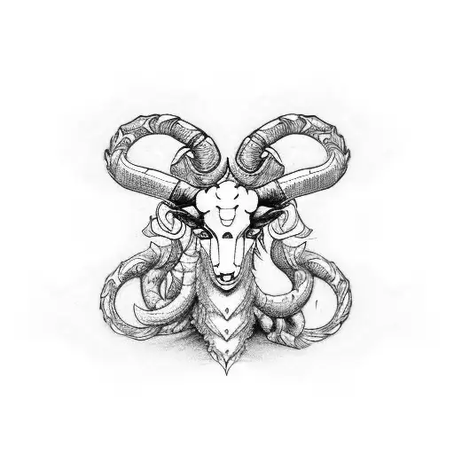 Capricorn Father And Son Reflexion