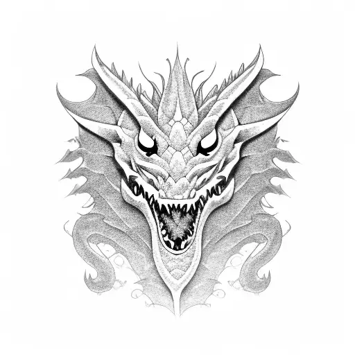 Minimalistic Dragon With Licorice