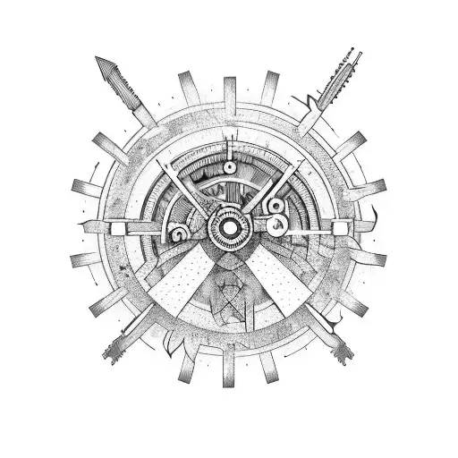 A Tribal-inspired Mechanical Gear Design Incorporating Hunting Elements