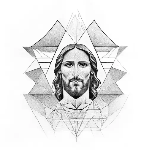 A Modern Interpretation Of Jesus Christ With A Geometric Twist