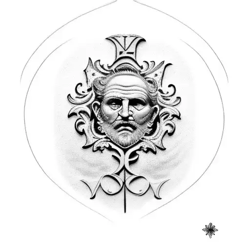 Roman Numerals Of December 18 2012 And Under It Says Nonno In Cursive