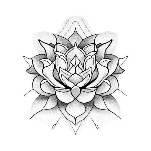Masculine Lotus Flower