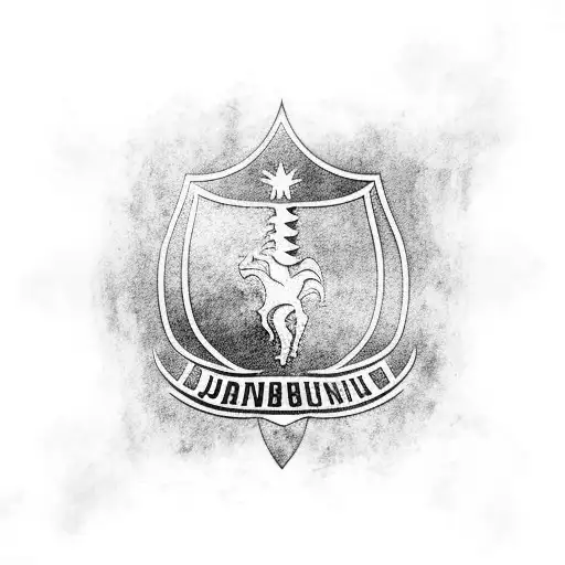 Juventus Logo With Indonesian Flag In The Background