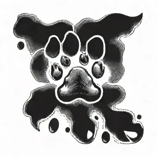 Dog Paw Print