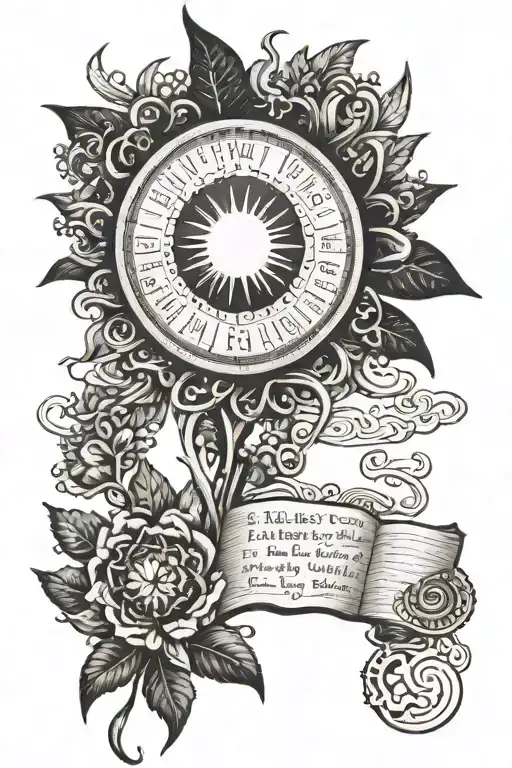 Bible Verse With Sun In The Background