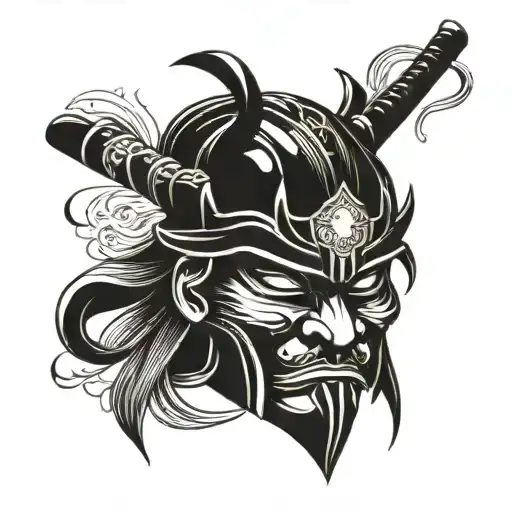 Japanese Samurai Mask