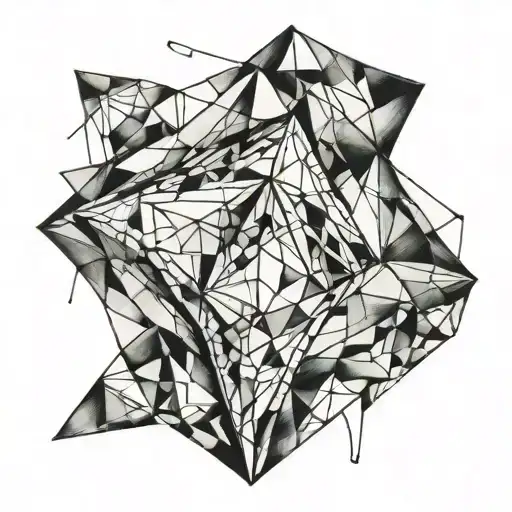 Broken Diamond Stone