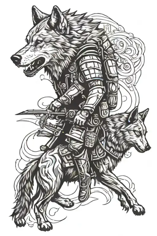 Wolf And Soldier