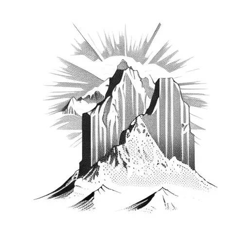 La Paz Bolivia Street Corner With Illimani In Background And In Comic Book Style