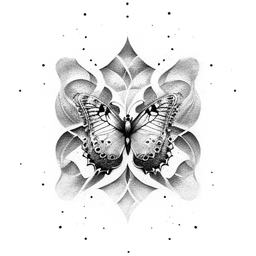 Butterly With Semicolon