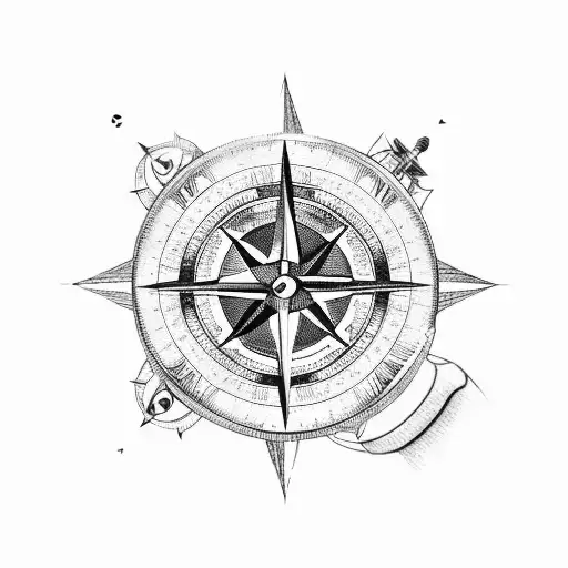 Compass With A Message That Everything Happens For A Reason