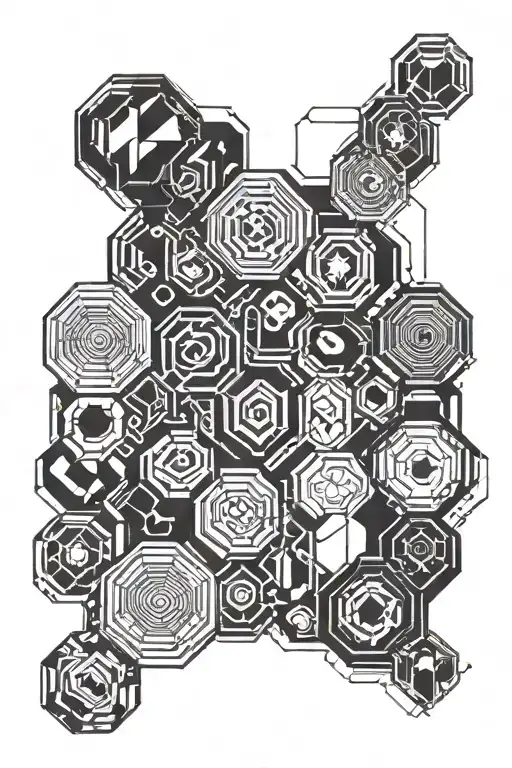 Abstract Hexagonal Technology