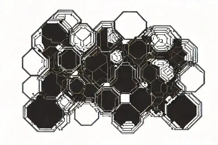 Abstract Hexagonal Technology