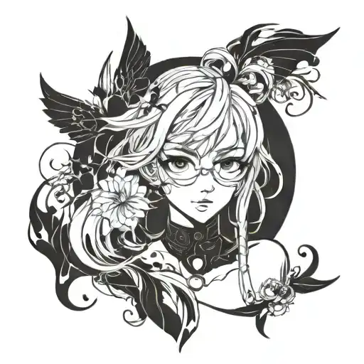 Portrait Of An Anime Girl