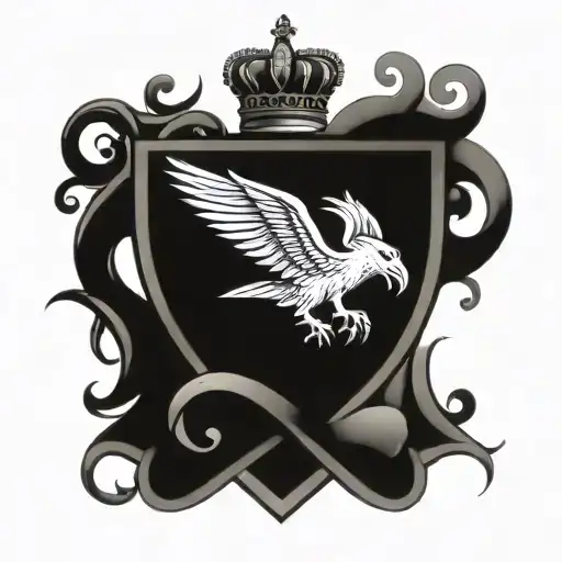 Illustrate A Georgian-inspired Crest With Intricate Details Representing Different Sports And Games