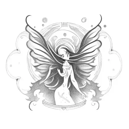 A Psychology Book Morphing Into A Magical Portal With Fairies Flying Out