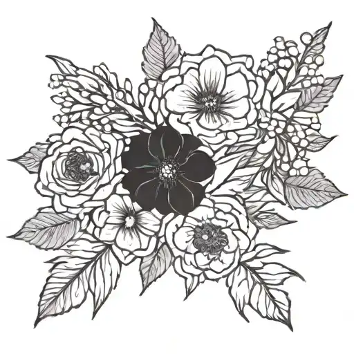 Birth Flowers Bouquet