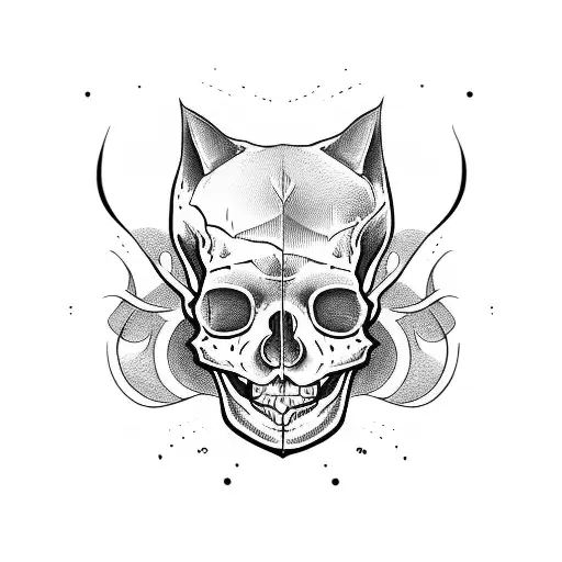 Cats Skull