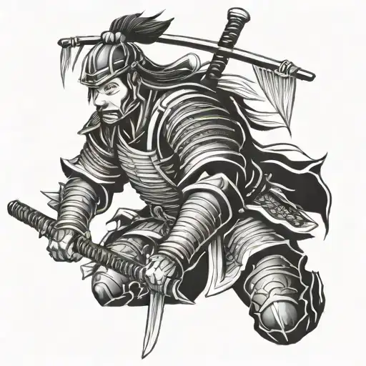 Japanese Samurai Warrior