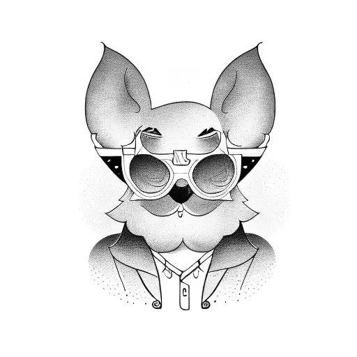 Cartoon Lemon With Sunglasses