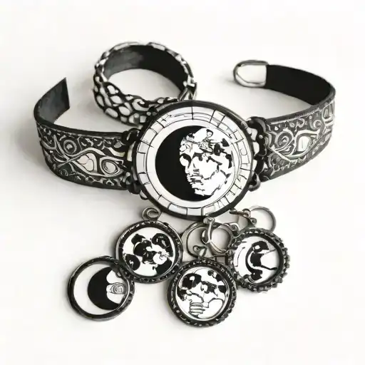 Moon Phase As Bracelet