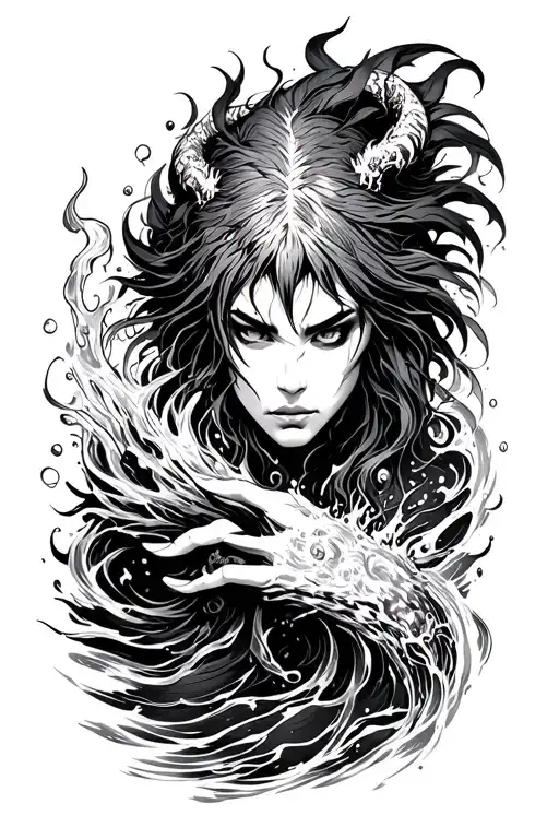 Forearm Wrap Around Demon Slayer Water Breathing