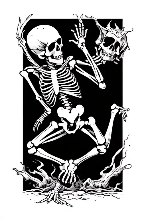 Dancing Skeleton