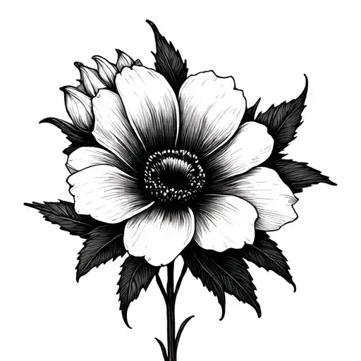 Black Flower