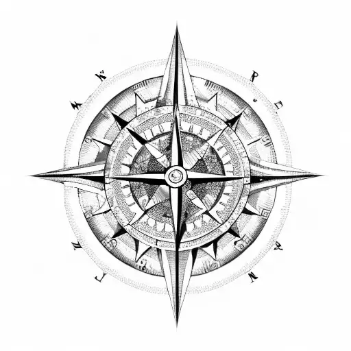 Compass Mountain Ocean Longitudinal Sternum