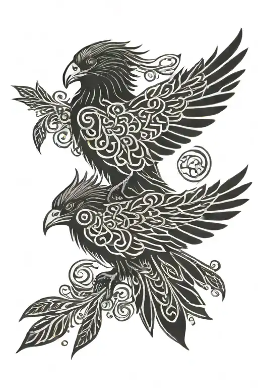 Celtic Raven