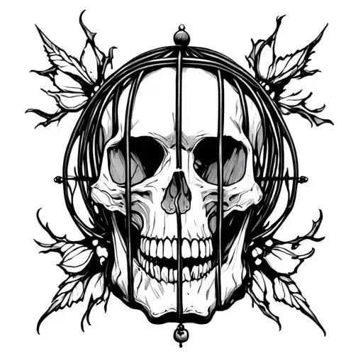 Cage Skull Arm