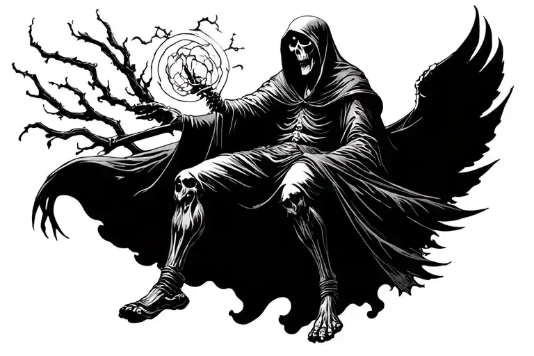 Grim Reaper Riding