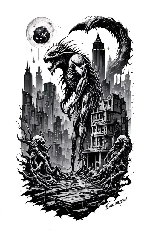 Apocalypse City And Monsters