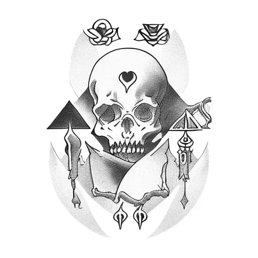 Tarot Card The Lovers Spooky Cute