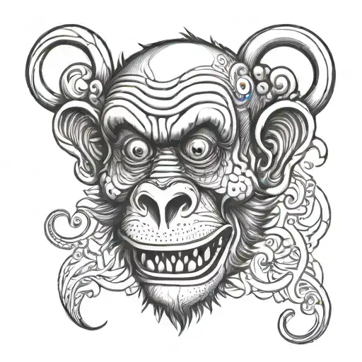 Monkey Clown