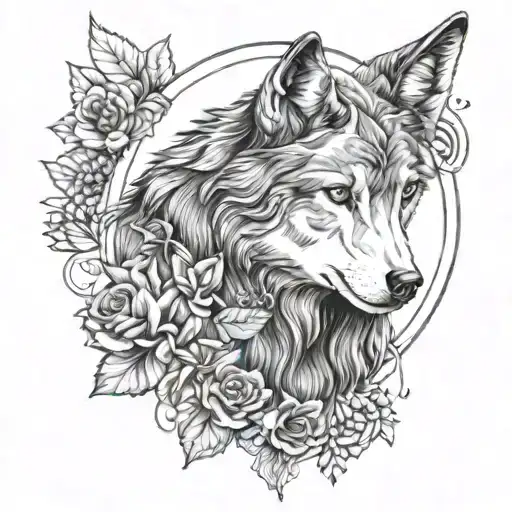 Wolf Girl Tattoo Forearm For Women Tattoo