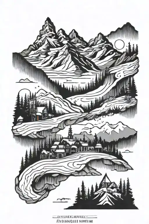 Life Is A Difficult And Beautiful Journey In The Mountains And In Travel